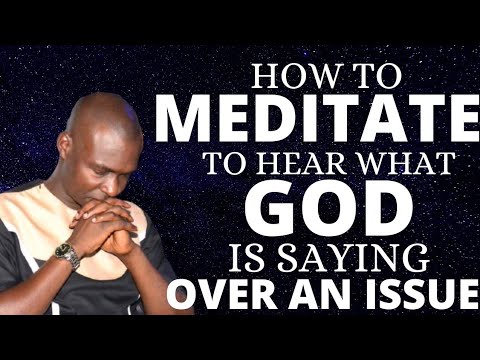 [Must Listen] Practical Secrets to Meditate and Hear God – Apostle Joshua Selman [2021]