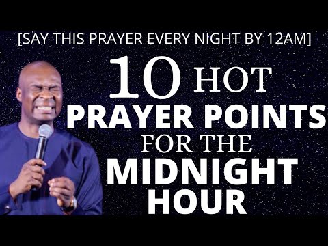 [Live Video] SPECIAL MIDNIGHT PRAYERS JUST FOR YOU | Apostle Joshua Selman | Pray with Selman 2021