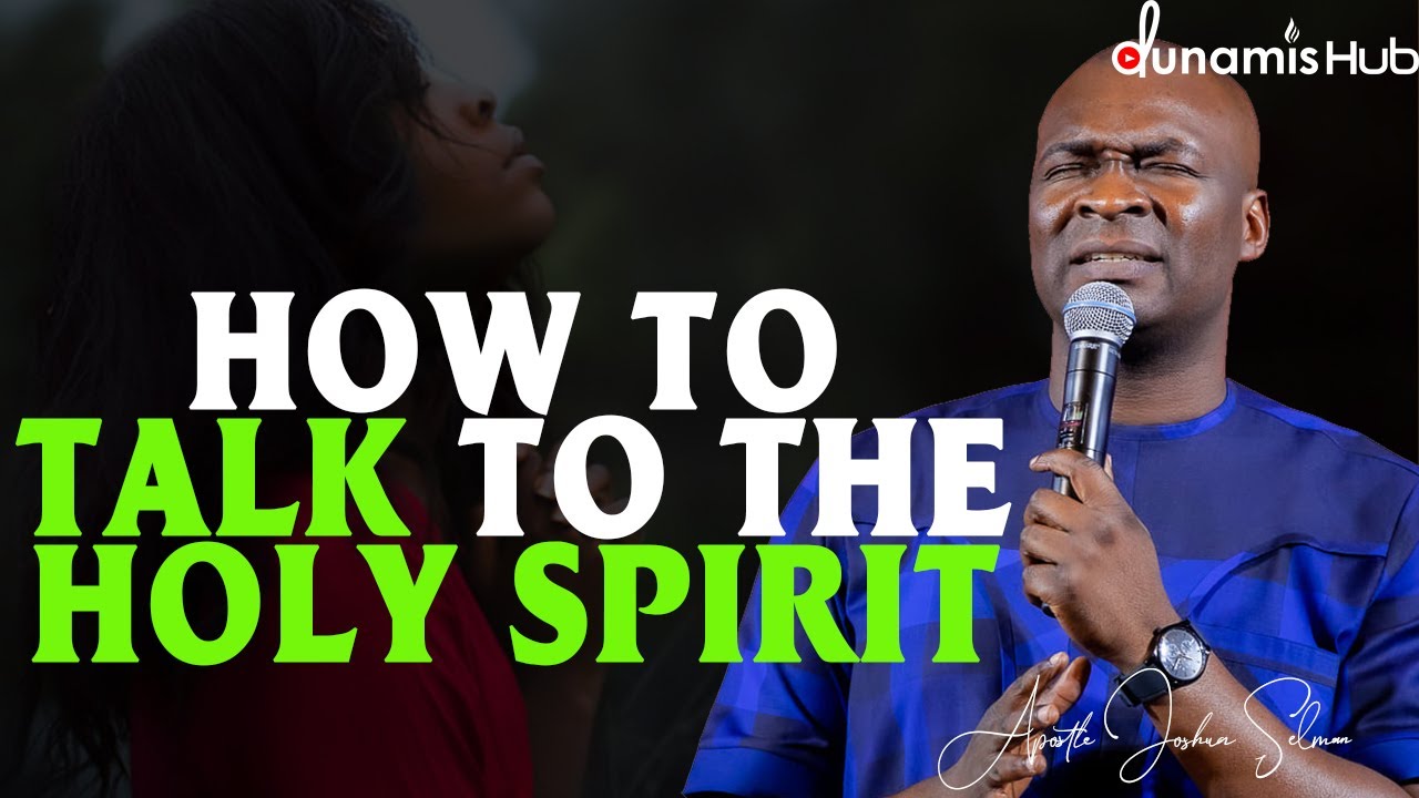HOW TO DISCUSS WITH THE HOLY SPIRIT EVERYDAY | APOSTLE JOSHUA SELMAN